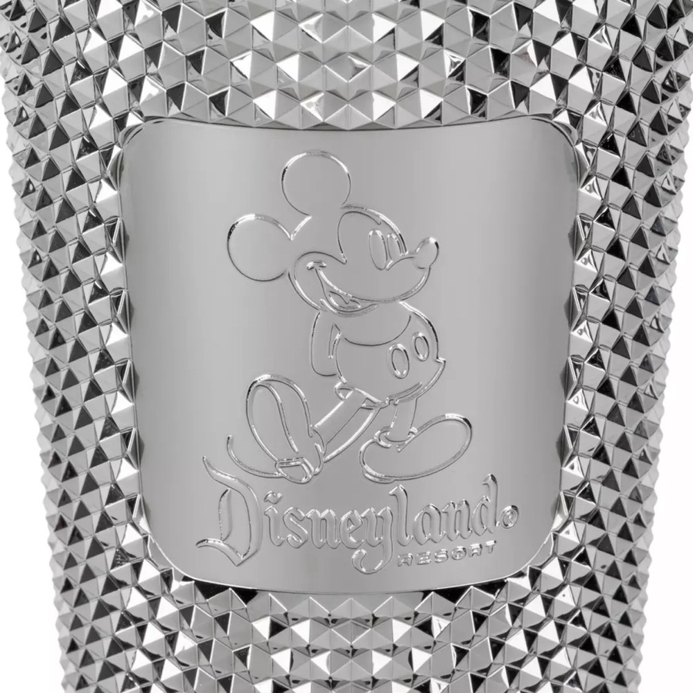 Disney 100 Mickey Mouse x Starbucks Tumbler Straw Disneyland Silver SOLD OUT NEW - Picture 3 of 5